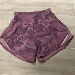 Lululemon Tracker Shorts 4” inseam size 0